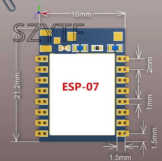 1 шт. ESP8266 серийный wifi модель ESP-07 подлинность гарантирована модуль | Электронные