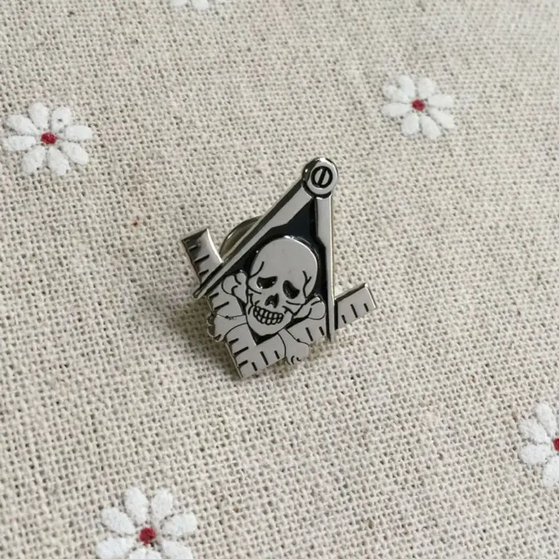 УГОЛЬНИК и циркуль нагрудные штыри вды сын свободные масоны скелетоны масонские