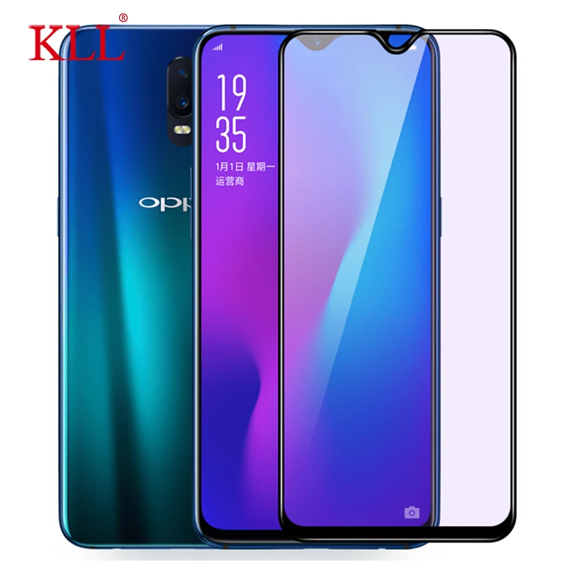 Полное покрытие закаленное стекло для OPPO R17 Pro R15 R15X Защитная пленка экрана A7 A7X A5 A3