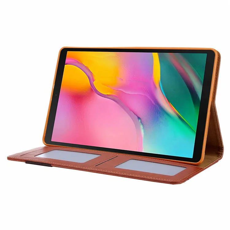 Брендовый чехол для samsung Galaxy Tab A SM-T510 T515 из искусственной кожи, умный чехол для планшета, подставка для Galaxy Tab A 10," T510