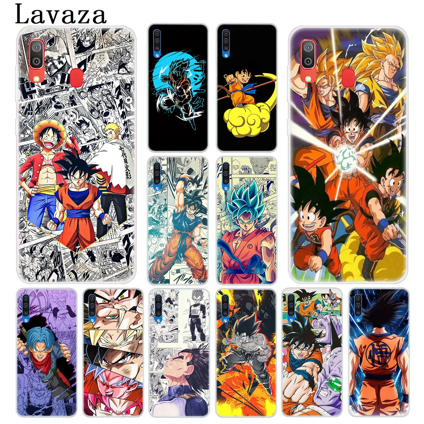 Твердый чехол для телефона Lavaza Goku DRAGON BALL Z DBZ Samsung Galaxy A20E M40 M30 M20 M10 A10 A20 A30 A40 A50 A60 A70