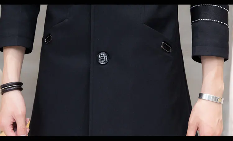 Windswear, Мужская осенняя и зимняя куртка средней длины, куртка для отдыха, верхняя одежда, мужская мода и красивый
