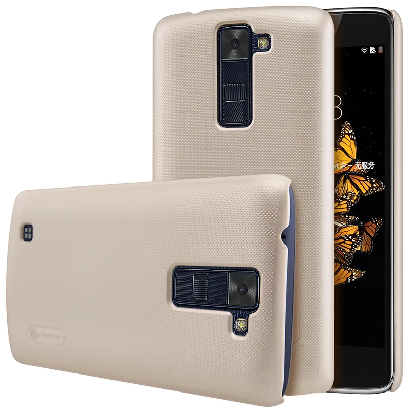 Оригинал nillkin для lg k8 case супер матовый экран обложка тонкий броня anti fingersprint