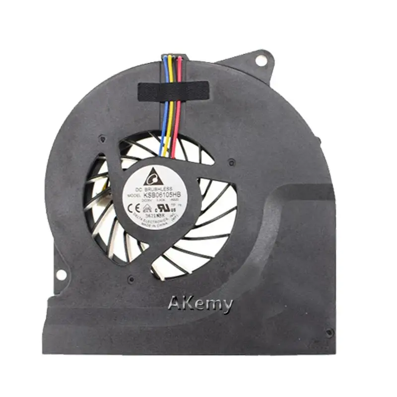 Akemy новый вентилятор процессора для For Asus N53 N53J N53JF N53JN N53S N53SV N53SM N73J N73JN KSB06105HB AB20