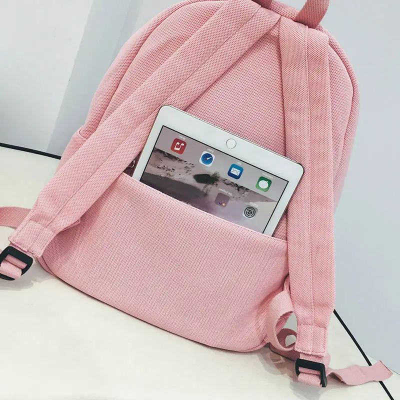 SA модные школьные сумки для подростков девочек рюкзак женский парусиновый