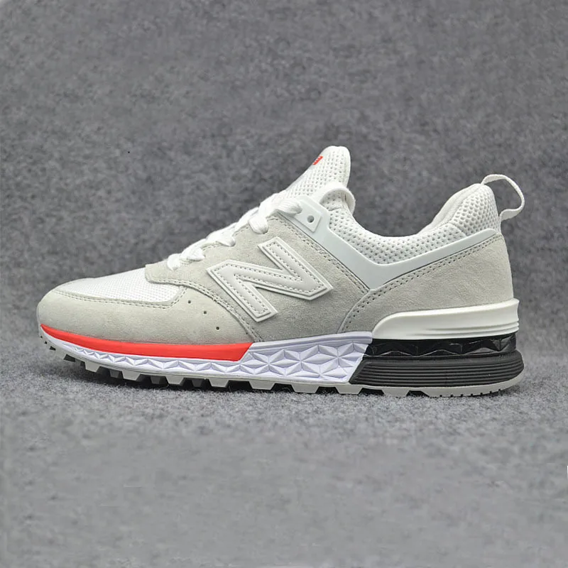 New Balance Nb574 V2 Мужская черная обувь для бадминтона высокое качество уличные кроссовки Новое поступление