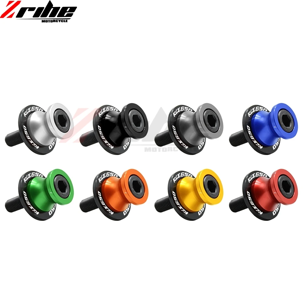 Для Kawasaki KLE650 KLE 650 2007 08 09 10 11 12 13 2014 мм ЧПУ мотоцикл маятниковая Ползунки Катушки