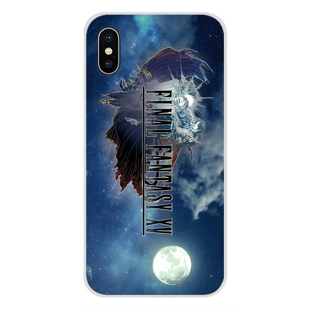 images 5 Для Apple IPhone X XR XS MAX 4 4S 5 5S 5C SE 6 6 S 7 8 Plus, ipod touch 5 6 прозрачный мягкий чехол Чехлы Final Fantasy XV Мода - Цвет: images 5