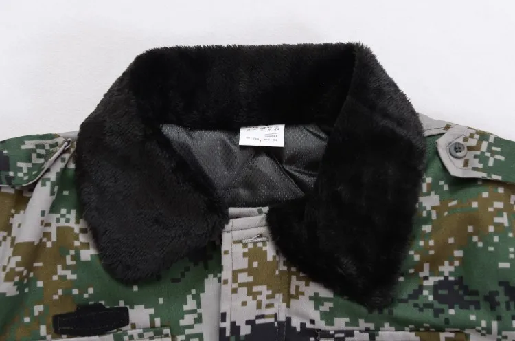 Мужская зимняя парка пальто с капюшоном Военная камуфляжная уличная одежда Рабочая Униформа для мужчин