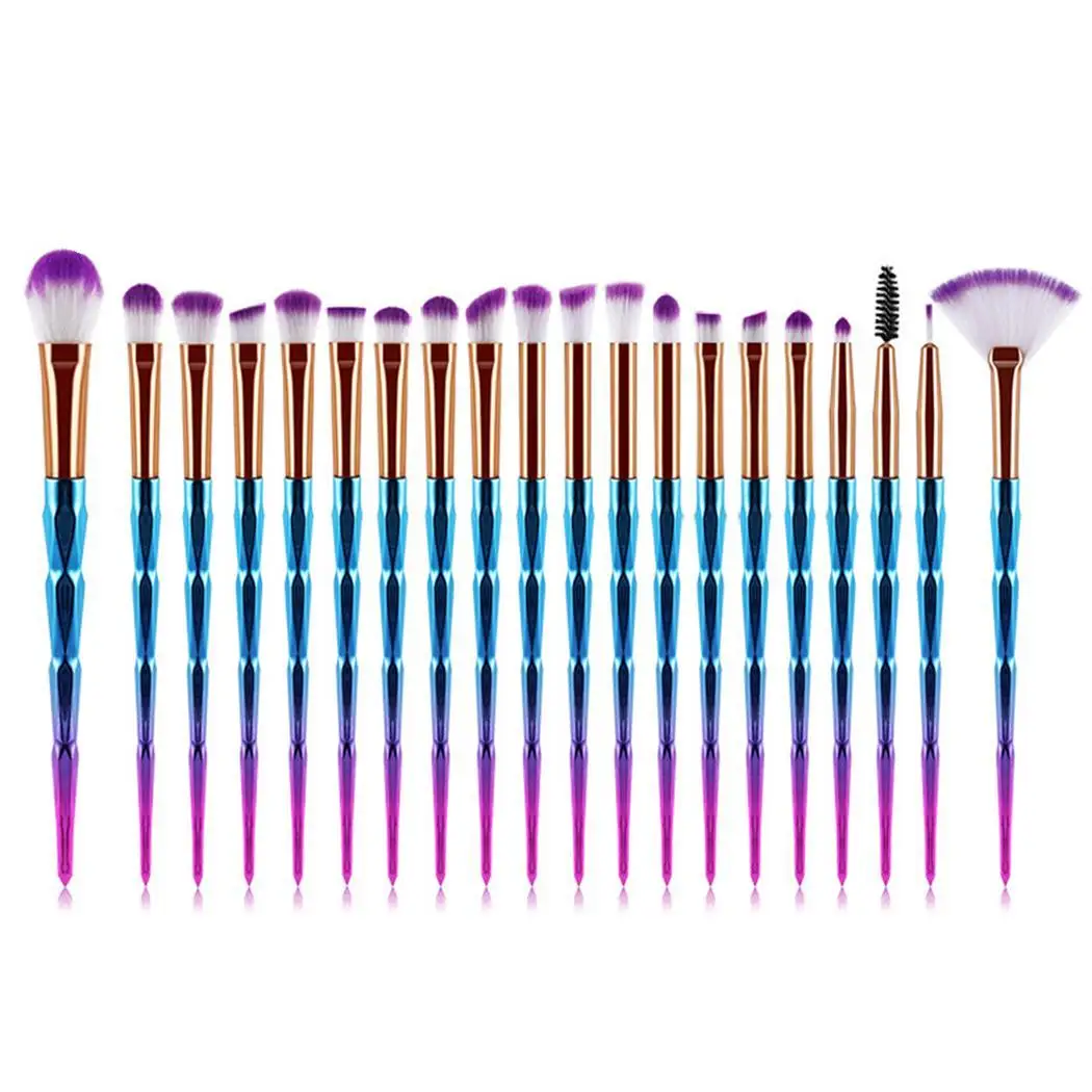 Женская кисточка для нанесения теней ультра мягкая твердая кожа всех типов 3 см/1 2