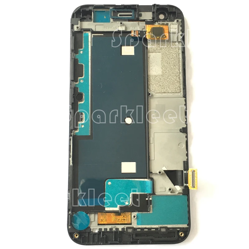Черный ЖК экран с рамкой для ZTE blade s6 flex LCD дисплей кодирующий преобразователь