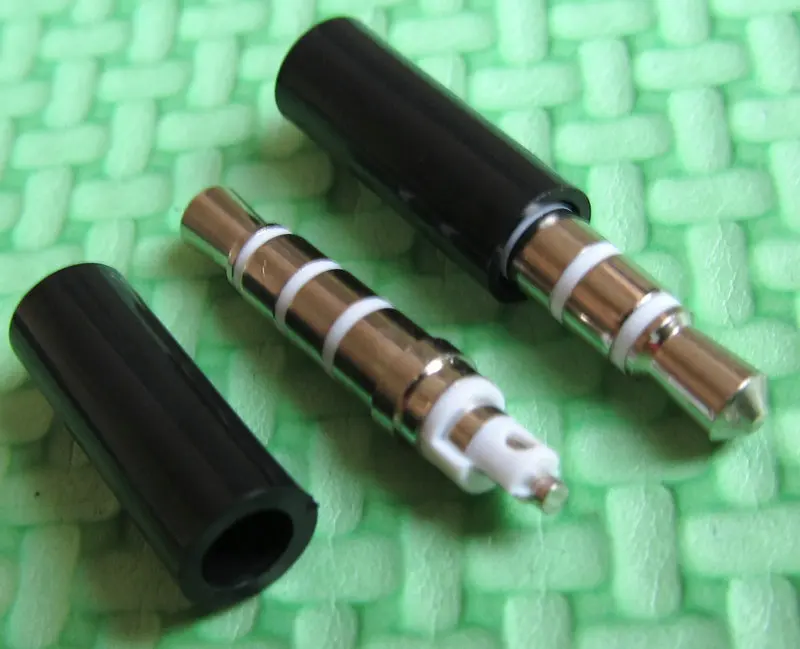 2 шт. пластиковые штекеры для наушников 4 полюса 3 5 мм|plug connector|plug 3.5mmplug 4mm |