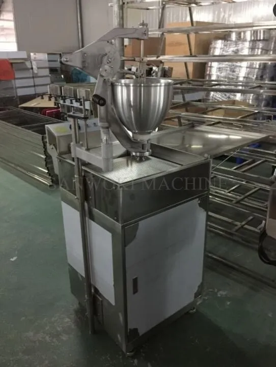 110V 220V нержавеющая сталь коммерческий цветок Круглый форма шарика Пончик
