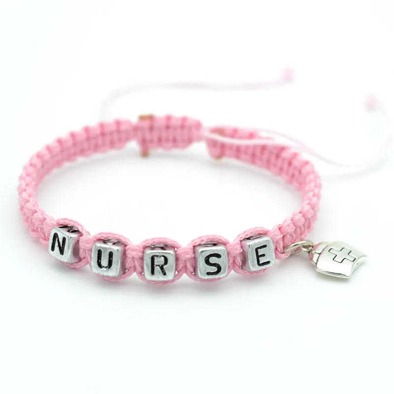 Оптовая цена заводской продукции регулируемый браслет из восковой веревки с акриловыми бусинами для женщин Handmade Jewelry Charm bracelets for women Original DIY on.