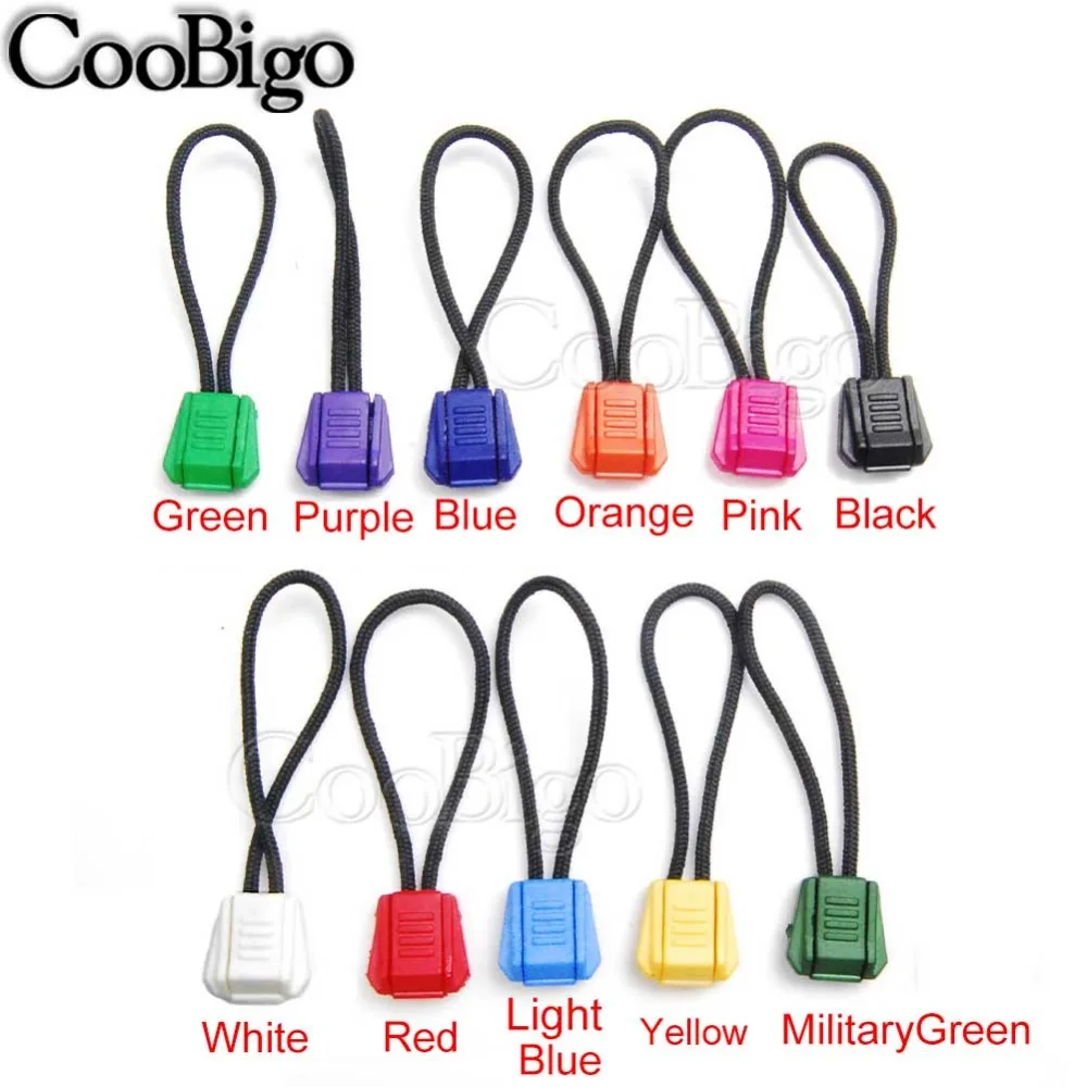 Цветной рюкзак из Паракорда длина 3 дюйма 2 мм 500 шт.|zipper pull|paracord zipperparacord zipper pull |