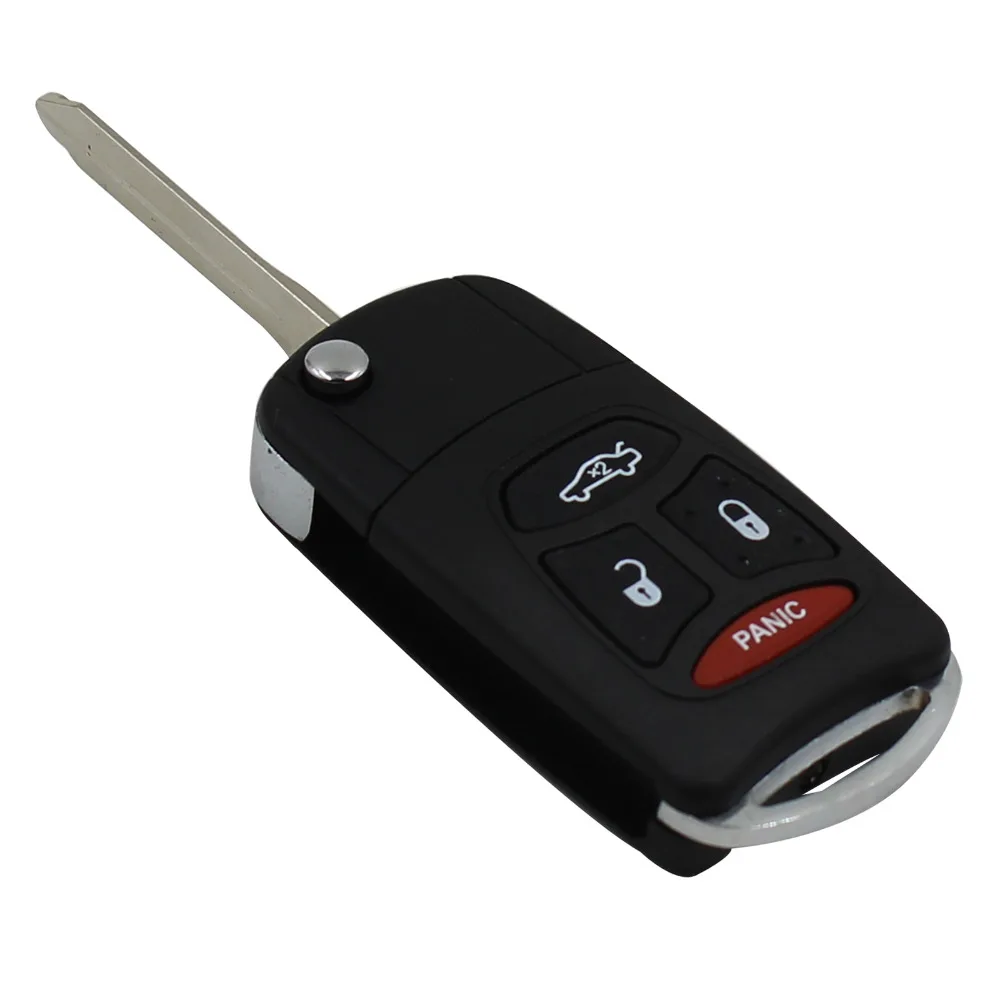 Дистанционный ключ для Dodge Jeep Commander Grand Cherokee Chrysler Aspen 300 Dakota Durango раскладной чехол Fob
