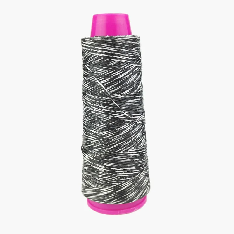 Grey with White 1 шт. веревка для стрельбы из лука, 11 цветов, высокая перформация, 120 м, веревка для изготовления лука, нить для изогнутого арбалета, блочного Лука - Цвет: Grey with White