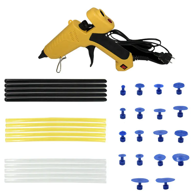 

PDR Paintless Dent Removal Lifter Tool Kit Dent Puller Kit Car Paintless Dent Repair Hail Removal Kit PDR Tool