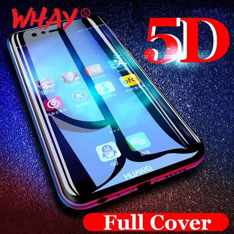 5D закаленное стекло для Huawei P20 Pro P30 Lite P30lite P20pro P10 Plus Nova 3 3i 5t 4 Honor 20 защитное защита