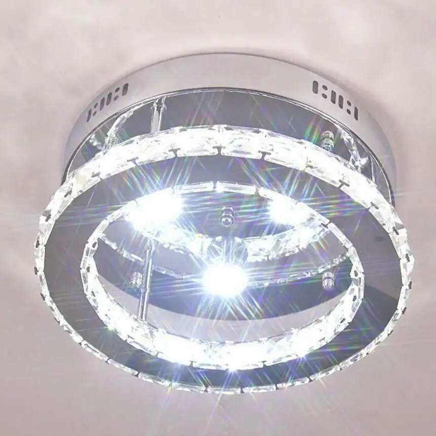 Modern round crystal ceiling lamp high quality led lamps High power/bright lighting Fixtures Lustre Z50 | Лампы и освещение