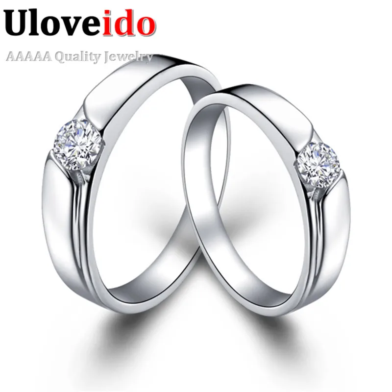 Bijoux SILVER пару Anneaux для женщин кольцо Мужчины продавец пар Обручальное Свадебные