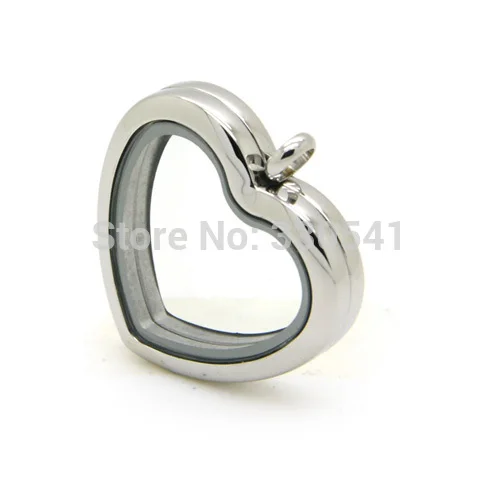 Плавающий медальон в форме сердца 10 шт. медальоны из нержавеющей стали с памятью