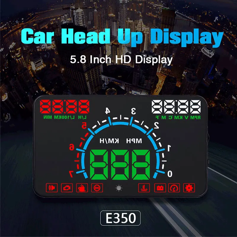 Автомобильная навигационная система E350 5 8 дюйма проектор OBD2 и интерфейс