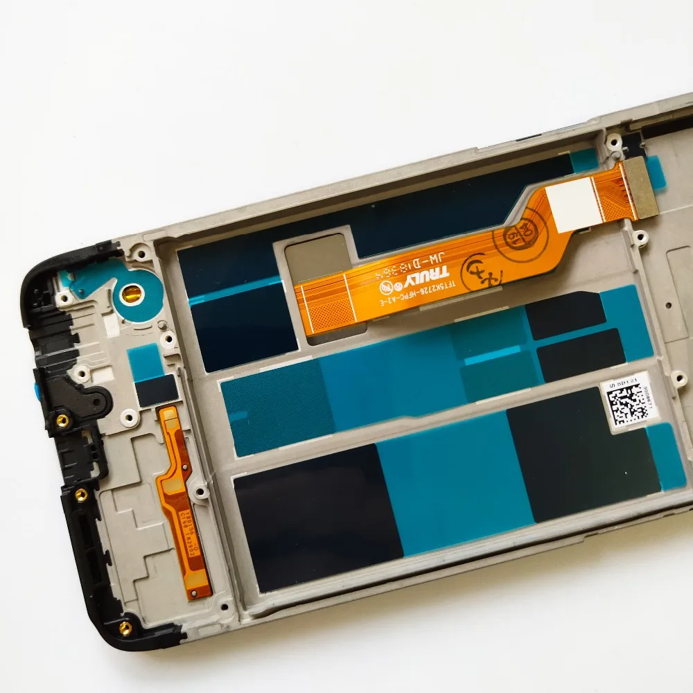 Протестированный Черный 6,3 дюймовый для OPPO F9 CPH1825/F9 Pro CPH1823 Полный ЖК-дисплей кодирующий преобразователь сенсорного экрана в сборе с рамкой