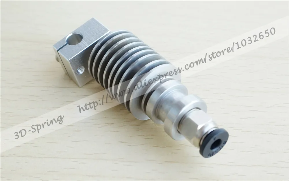 Lite6 Hotend экструдер сопло комплект для дистанционного длинной нержавеющей стали/алюминиевый радиатор титановый для 3d принтера 1,75 мм 3 мм