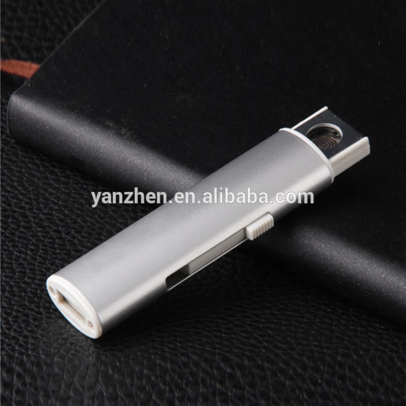 02 креативный цинковый сплав Двустороннее освещение USB перезаряжаемая зажигалка