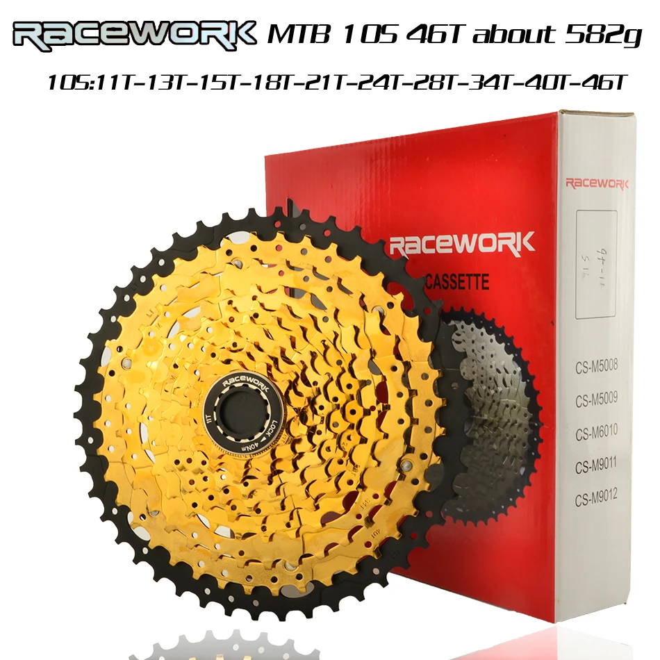 RACEWORK MTB дорожный 11s 12s Geschwindigkeit 42t46t50t Freilauf Breite Verhaltnis горный велосипед Fahrrad Schwungrad