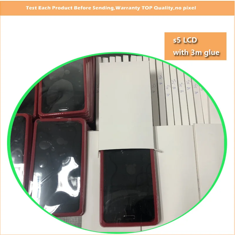 TFT LCD Display For Samsung Galaxy S5 Touch Screen Digitizer i9600 SM-G900 G900F work good | Мобильные телефоны и