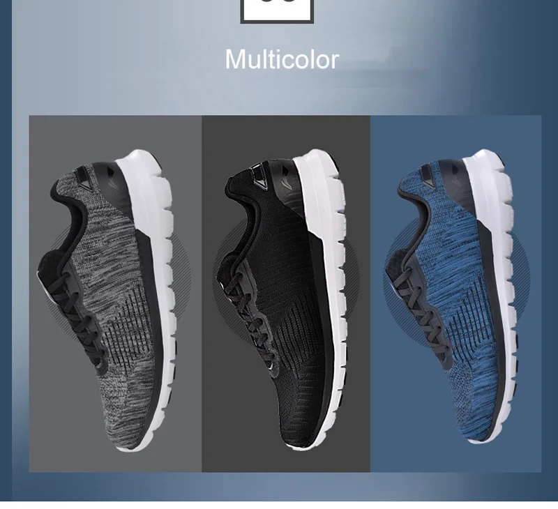 Li-Ning/мужские смарт-кроссовки для бега, моно пряжа, дышащая подкладка, спортивная обувь, носимый светильник, кроссовки ARKN003 YXZ076