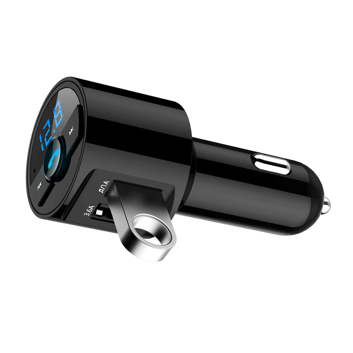 Беспроводной fm-передатчик Bluetooth автомобильный прикуриватель музыкальный плеер Громкая связь звонки эхоподавление CVC передатчик автомобильный комплект