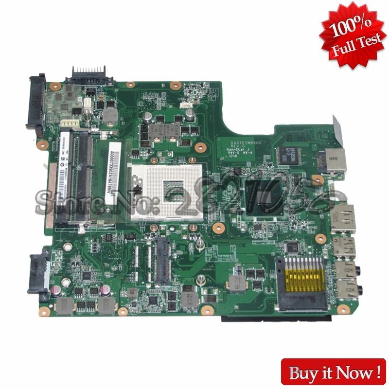 NOKOTION A000073390 DA0TE2MB6G0 материнская плата для ноутбука Toshiba Satellite L640 L645 основная HM55