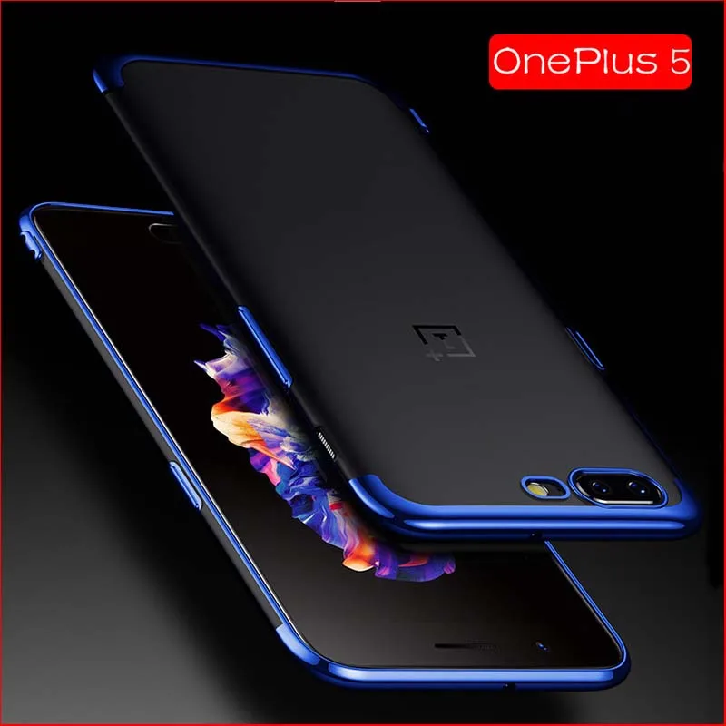 Plating TPU Cases Fashion 3IN1 Design Ultra-thin Soft Case Cover for OnePlus 5 5T iPhone X 7 Plus 8 6 6S |