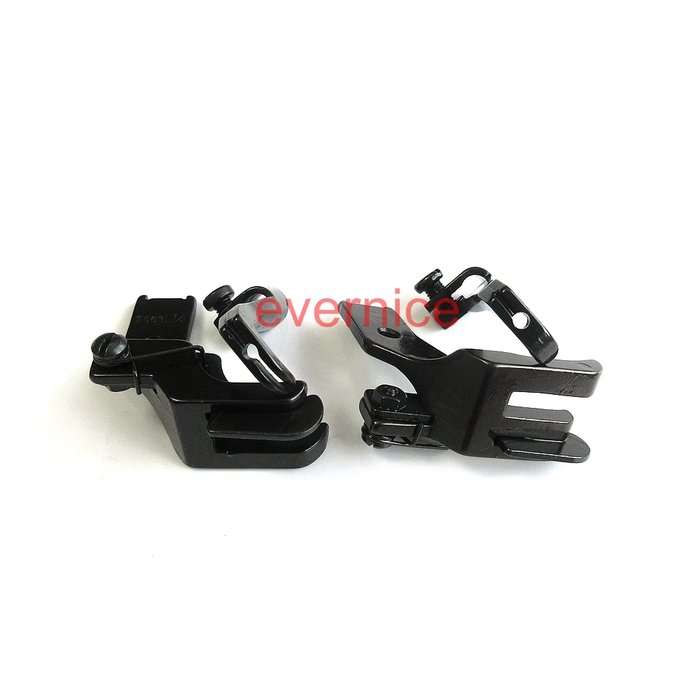 9 комплектов Topstitch прогулочная ножка с направляющей по краям для Juki Dnu-241 1541 Lu-562 563