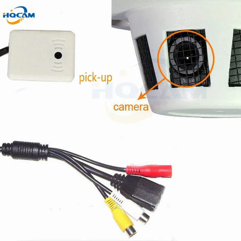 Купольная мини аудио камера HQCAM 5 МП 4 1080P 960P 720P ONVIF H.264 H265 CCTV P2P Android IOS XMEYE приложение