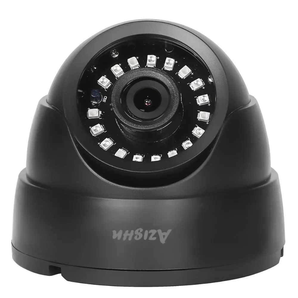 AZISHN ONVIF 720P 960P 1080P Проводной Звук для камеры Крытый P2P Email Обнаружение движения с