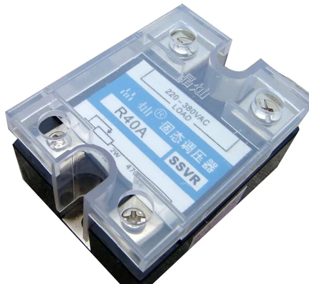 Твердотельные реле SSR VA (svr) 40A 24 380 V/AC W/Крышка|relay 24v|cover garmentcover sewing |