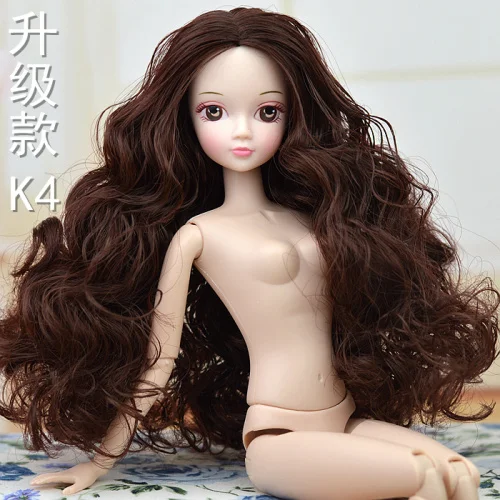 6 Новая голова куклы/Аксессуары куклы DIY косплей белая кожа для 1/6 BarbieToy Куклы Игрушки для девочек подарок - Цвет: 6