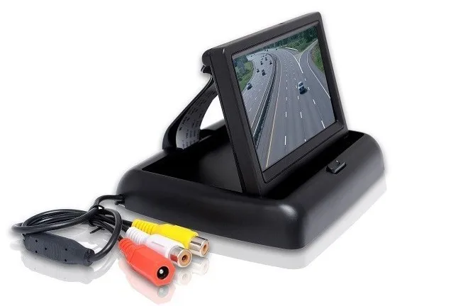 Парковочный датчик с ЖК-дисплеем 4 3 дюйма и камерой заднего вида |