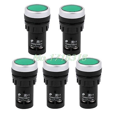 5 шт. промышленная Зеленая кнопка управления общий кнопочный переключатель|switch