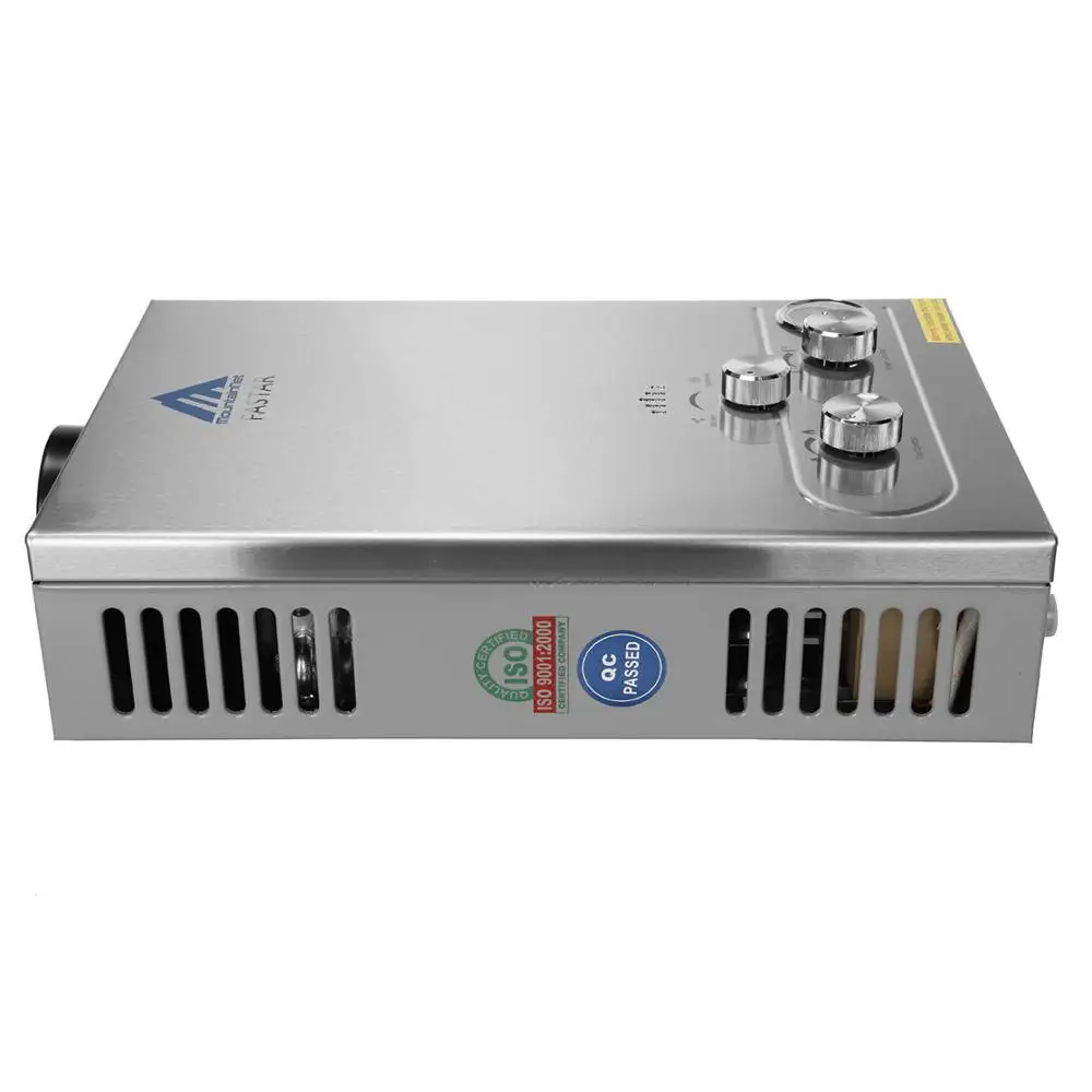 Дымоходный Тип Cb Emc Новое поступление Lgp Мгновенный/Tankless 8l Lpg пропан газовый водонагреватель котел из нержавеющей стали с ЖК-дисплеем Ce