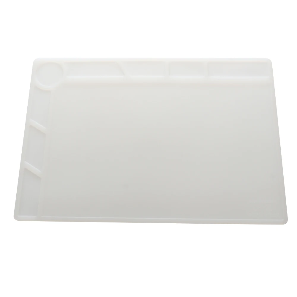 Изоляционный коврик термостойкий силиконовый для паяльной станции рабочий