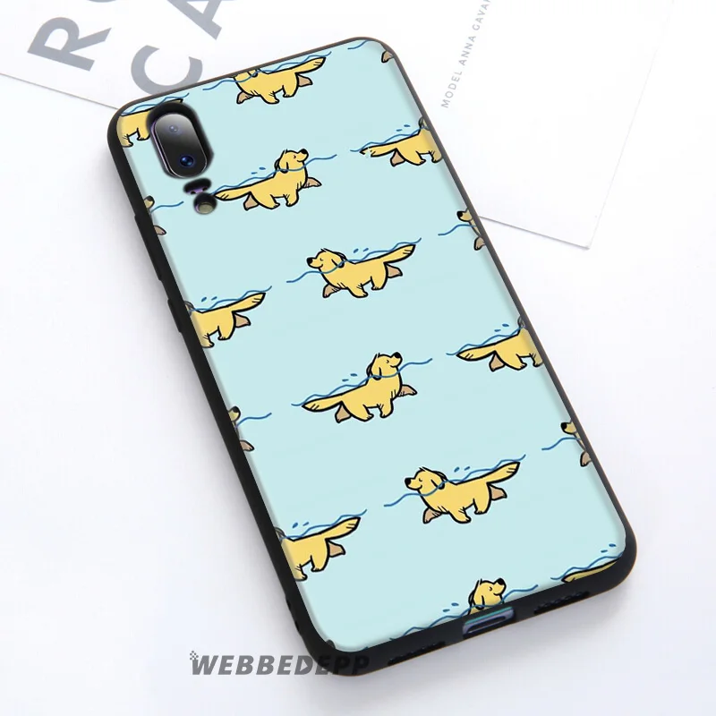WEBBEDEPP такса собака добермана мягкий чехол для Huawei P30 P20 Pro P10 P9 Lite 2017 P Smart 2019 &amp Nova 3 3i