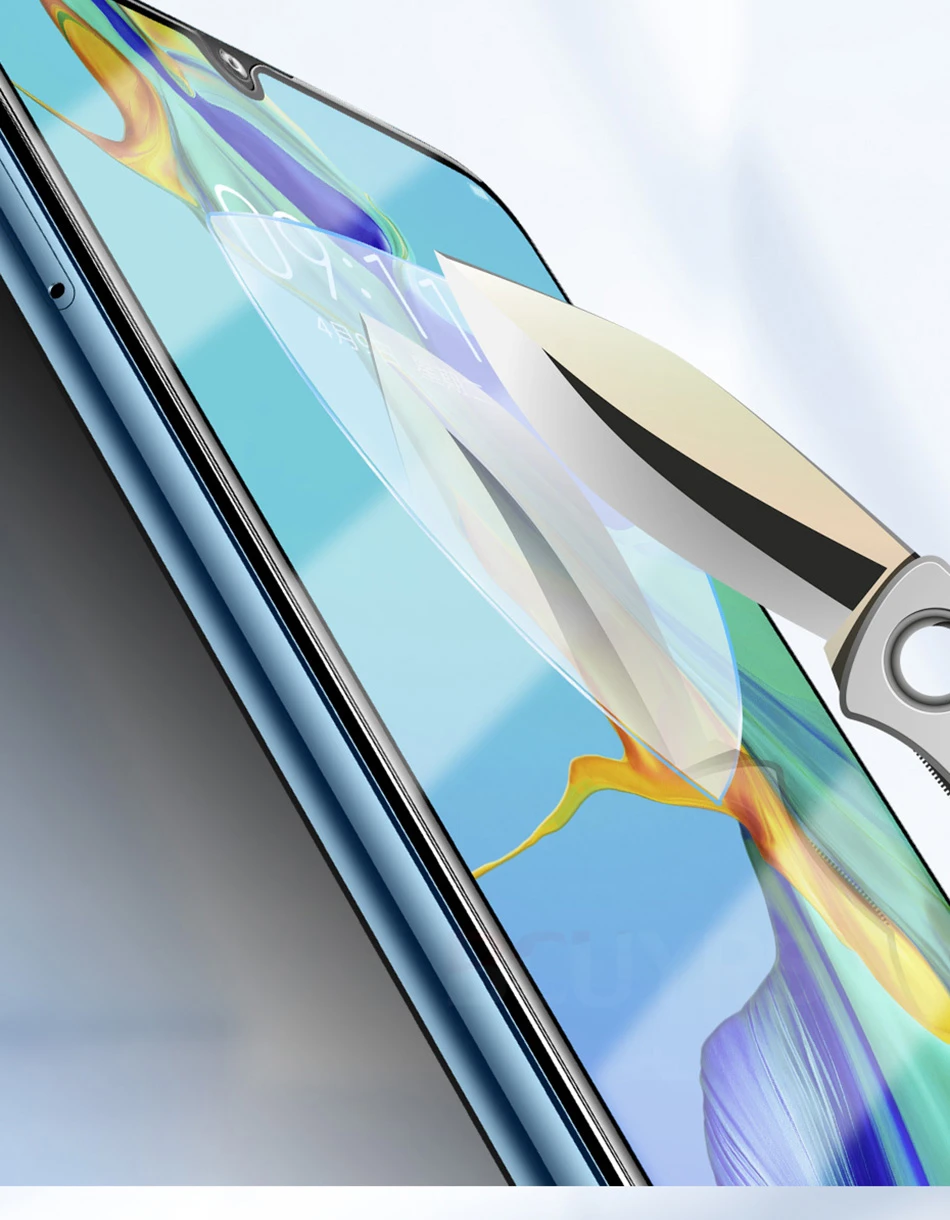 25D полное покрытие из закаленного стекла для huawei P30 P20 Lite Pro Защита экрана для huawei P30 Honor 9 10 Lite Защитная стеклянная пленка