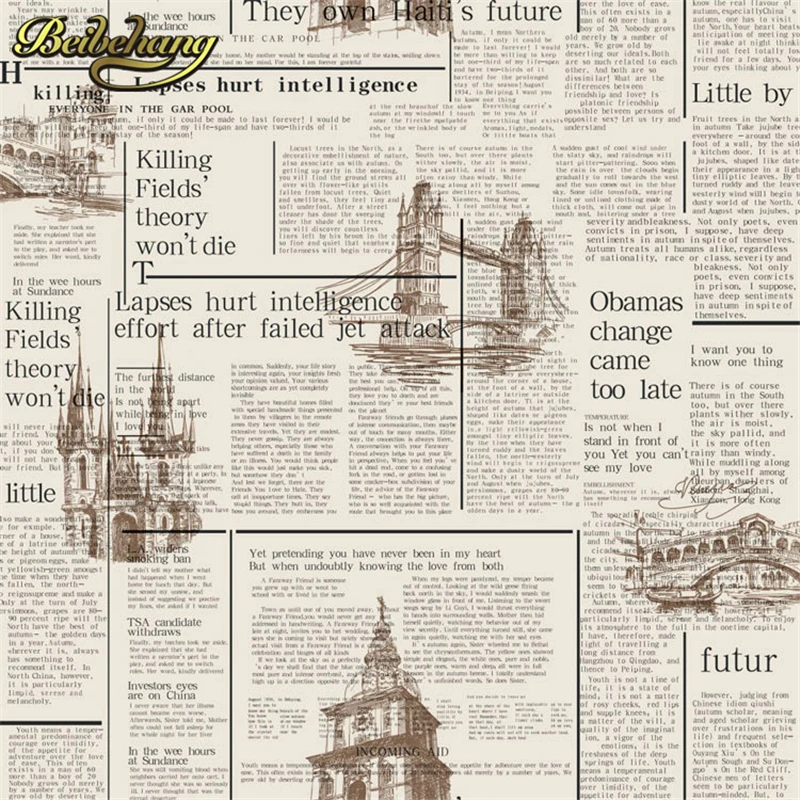 3D обои для газет в стиле ретро проекта|papel de|newspaper wallpaperpapel parede 3d |