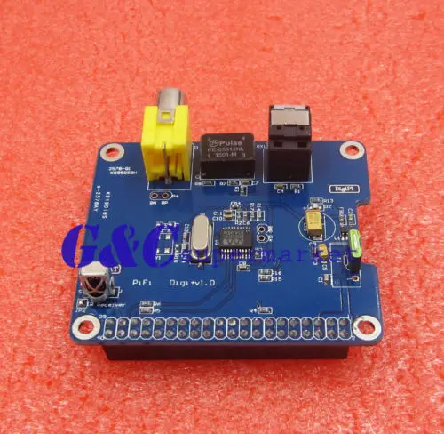 HIFI DiGi + цифровая звуковая карта SPDIF I2S оптическое волокно для Raspberry Pi | Электронные