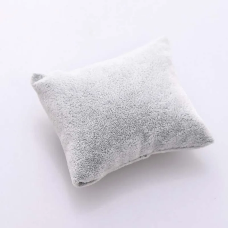 

High-grade Grey Velvet Jewelry Tray Accessories Display Box Ring Bracelet Watches Receive Creative Jewelry Display Shelf Holder